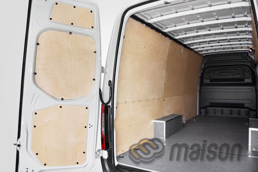 Non-laminated plywood wall paneling Sprinter new L4 long (RWD, wheelbase 4325mm, load length 4707mm), single wheel, thickness 5mm