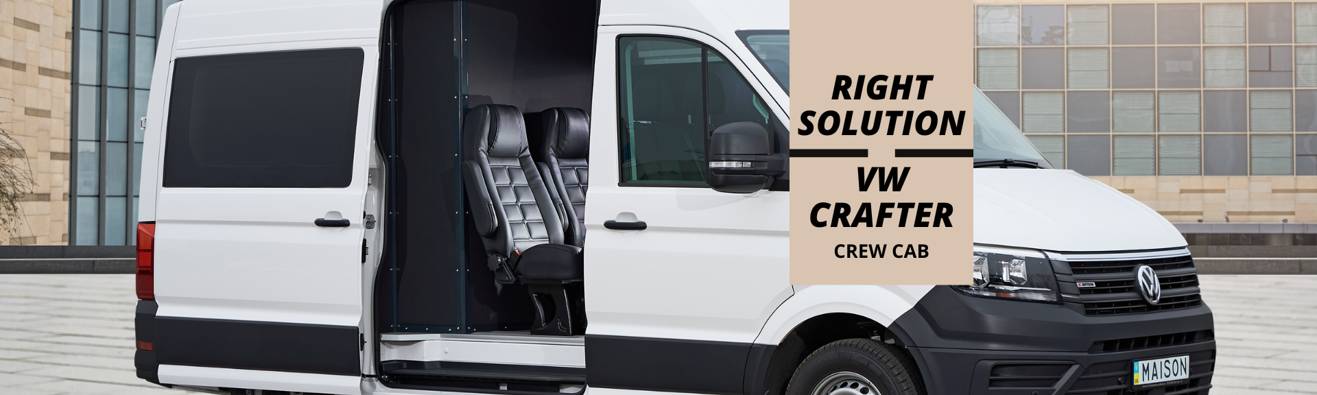 Volkswagen Crafter Crew Cab from Maison