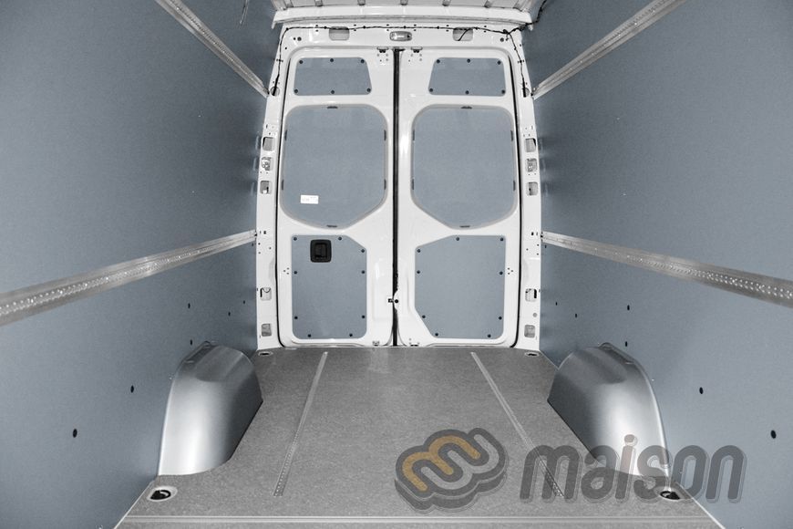Flooring with lashing rails Sprinter new L2 (RWD, wheelbase 3924mm, load length 3272mm), single wheel, longitudinal