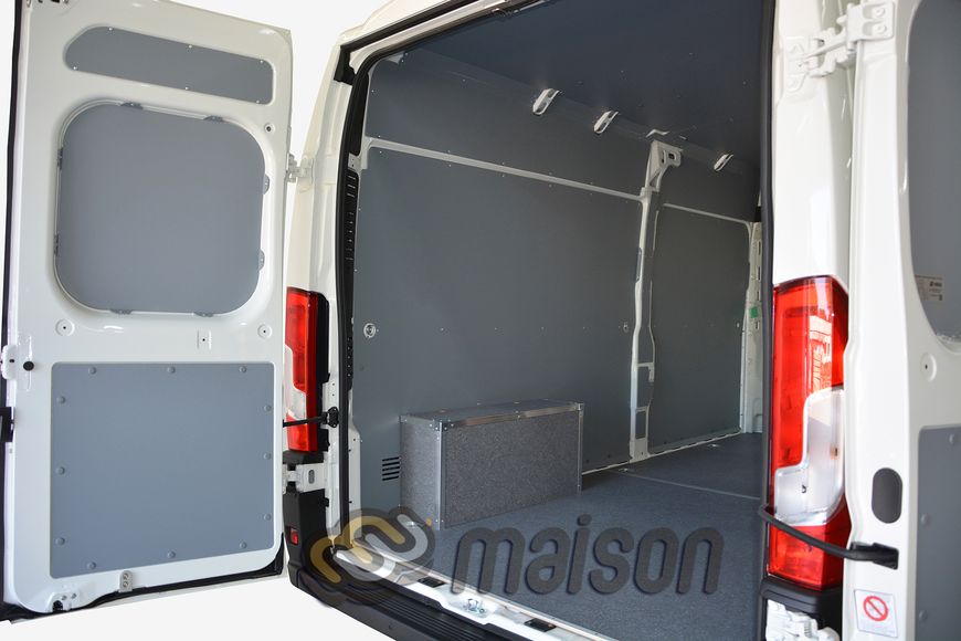 Wheel arch protection "rectangle" with aluminium frame Ducato L3 (2 pcs, plywood)