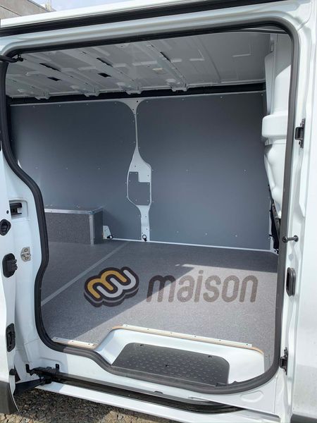 Пластикова обшивка стін фургона Talento довгий L2 (колісна база 3498мм, довжина вантажного відсіку 2937мм)