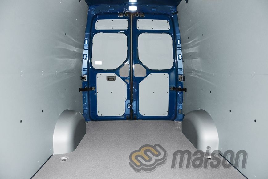 КОМПЛЕКТ 3в1 підлога + стіни фургона Crafter L4H3 (LR, передній привід, довга колісна база 4490мм, довжина вантажного відсіку 4300мм) висота H3