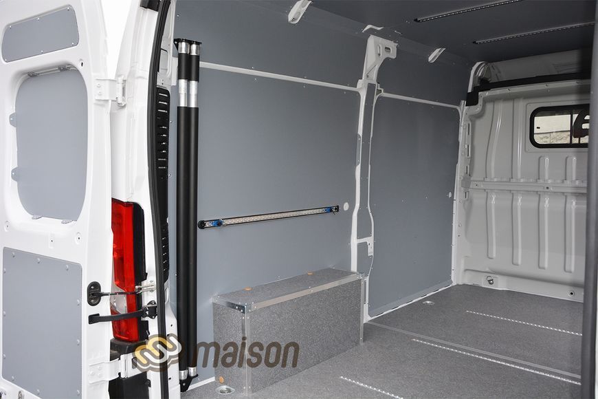 Wheel arch protection "rectangle" with aluminium frame Jumper L2 (2 pcs, plywood)
