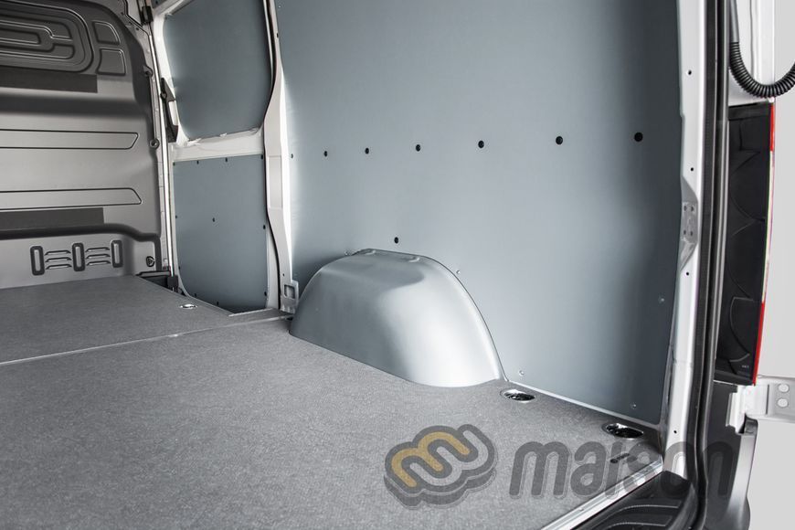 КОМПЛЕКТ 3в1 підлога+ стіни + арки (HDPE) Sprinter new L2 стандартний (передній привід, колісна база 3924 мм, довжина вантажного відсіку 3272мм), одинарні колеса