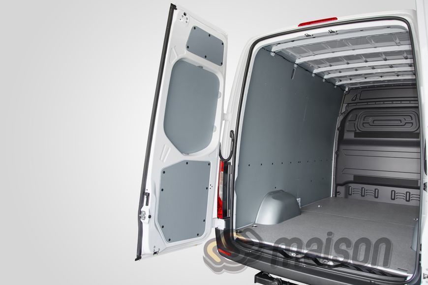 КОМПЛЕКТ 3в1 підлога+ стіни + арки (HDPE) Sprinter new L2 стандартний (передній привід, колісна база 3924 мм, довжина вантажного відсіку 3272мм), одинарні колеса
