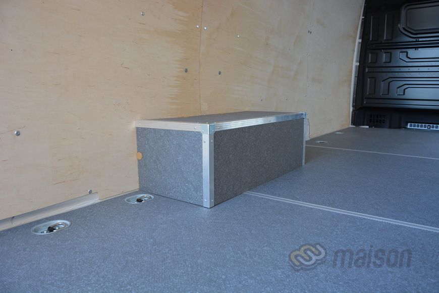 Flooring TGE L5H3 (LR, RWD 4x4, wheelbase 4490mm, load length 4855mm), twin wheels, thickness 12mm