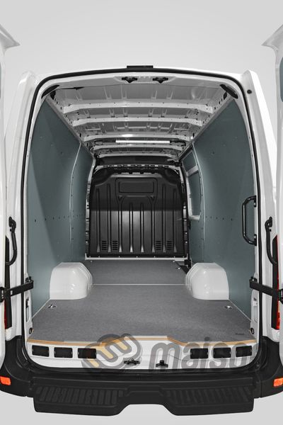 Plastic wall paneling Movano L3H2 (RWD, wheelbase 3682mm, load length 3733mm), twin wheels