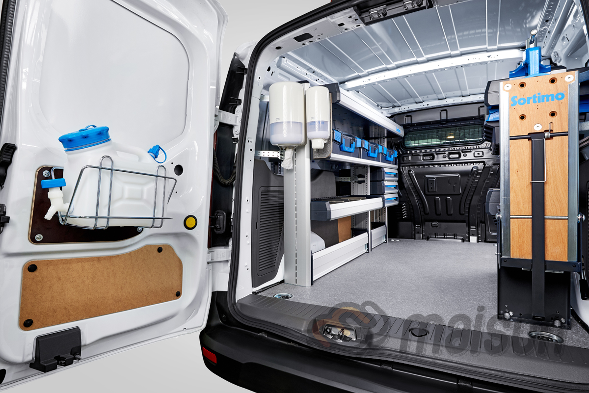 Обладнання вантажного авто Ford Connect в мобільну майстерню від Мейсон